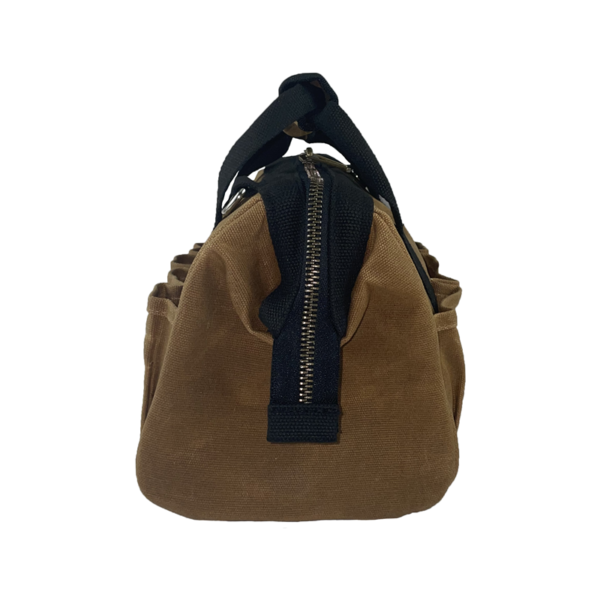 CGM-001 12 Inch Waxed Canvas Tool Bag - Image 2