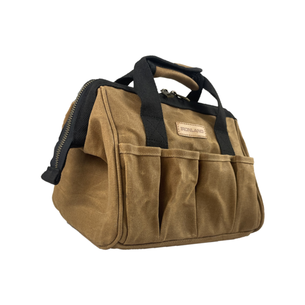 CGM-001 12 Inch Waxed Canvas Tool Bag - Image 4