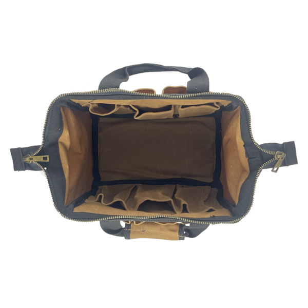 CGM-001 12 Inch Waxed Canvas Tool Bag - Image 6