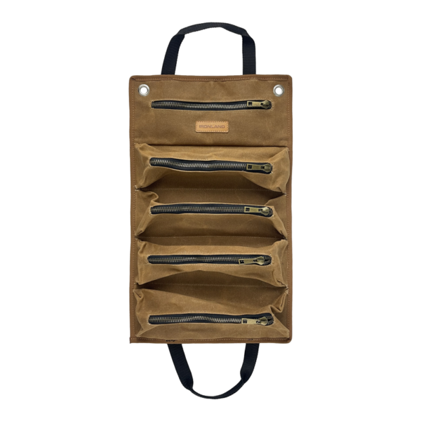 Waxed Canvas Roll Tool Bag