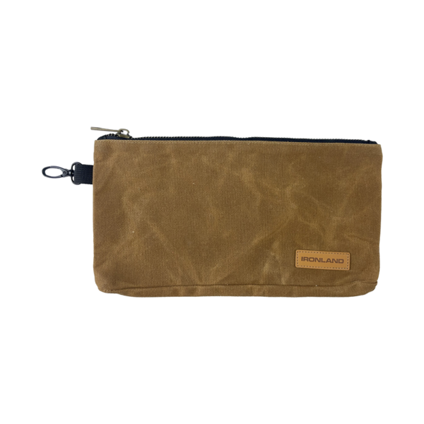 waxed canvas zipper tool pouch (1)